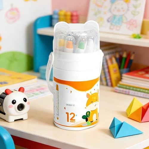 Lápices de colores lavables para papel madera niños y escuela 4