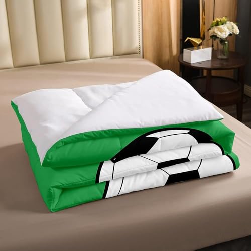 Image of Feelyou Football Bedding Set Toddler Size 3Pcs for Boys Girls Women Men