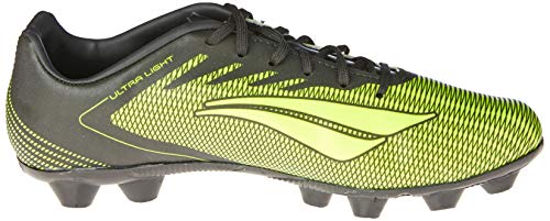 Chuteira Campo Penalty Stm Amazonas VIII, Adulto Unissex, Preto/Amarelo, 37