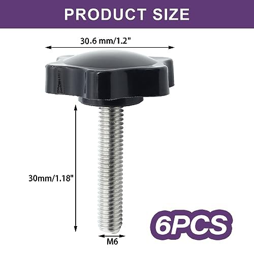 3-Pack M6 X 35mm Threaded Plastic Handle Grip Sleeves – For Screws, Knobs, And Hand-Tightening, Durable & Easy To Install - View #7