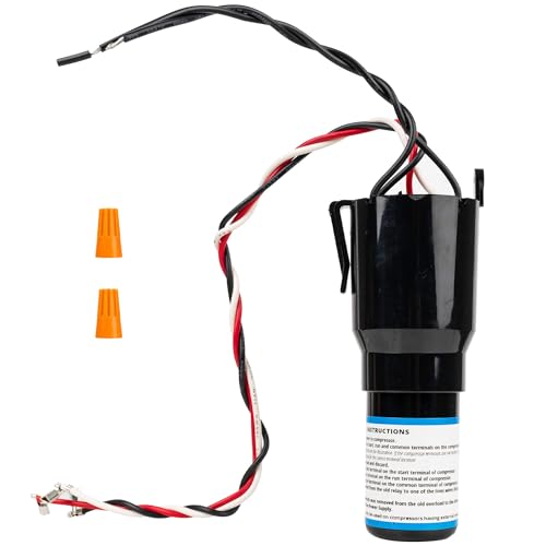 Bluestars UPGRADED RCO810 3N1 3-In-1 Hard Start Kit Relay Capacitor cover