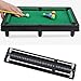 SG Store Black Snooker Scoreboard Plastic Game Scoreboard 255 x 59 mm Billiards Scoreboard Wall Mounted for Kids Snooker Tables Score