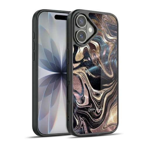 Coque iPhone 17 antichoc pour éviter les rayures motif marbre cuivre