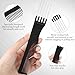 3 Pack Metal Afro Comb Hair Comb Picks for Afro, Beard, and Curly Styling Teasing Combs for Men and Women