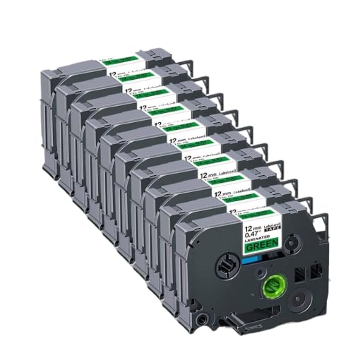 10pcs 231xe[v6mm 9mm 12mmxv^[fƌ݊̂PTH110 221 211 131 631 335At^[}[Pbg(10PK Black on Green)