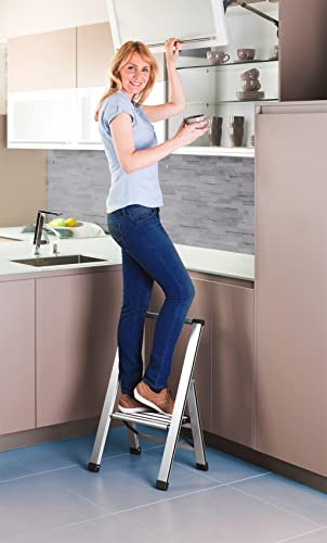 Scala Pieghevole In Alluminio A 1 Gradino - 9