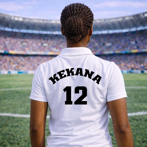Camiseta de Sudáfrica para mujer personalizada con nombre para el Mundial 2026 3