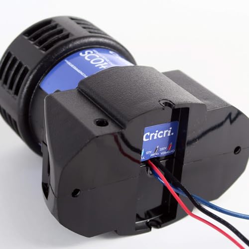 Sirene Escolar 300m SC01+ Cricri Uso Contínuo Até 60 Minutos - Eletromecânica Rotativa Industrial Tr