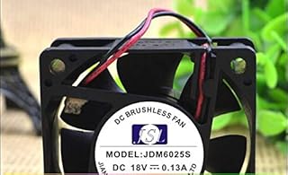 18V 0.13a 6CM JDM6025S 2-Wire Frequency Converter Silent Cooling Fan 6months Warranty