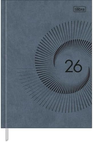 Tilibra - Agenda Executiva Costurada Diária 14,5 x 20,5 cm Prátik...