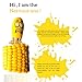 Fumiko's Unique Corn Holders for corn on the cob - 10 PCS/5 corn cob holders set, Fun Faces, interlocking corn holder set making your corn on the cob experience even more entertaining