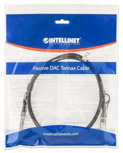 Cable pasivo DAC Twinax SFP+ a SFP+ 5 m compatible con MSA para conexión directa 5