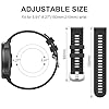 Wanme Cinturino per Samsung Galaxy Gear S3 Frontier /S3 Classic, 22mm Braccialetto di Ricambio Silicone Sportivo Cinturini per Samsung Galaxy Watch 3 45mm//Galaxy Watch 46mm #2