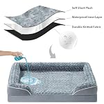 WNPETHOME Dog Beds for Large Sized Dogs, Washable Orthopedic Dog Couch Sofa Bed with Waterproof Lining & Non-Skid Bottom for Pet Sleeping - Image 4