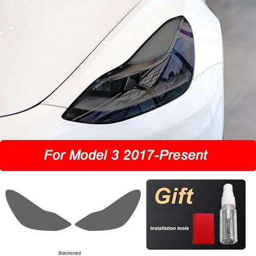 Protection phare TPU Tesla Model 3 pour trajets route