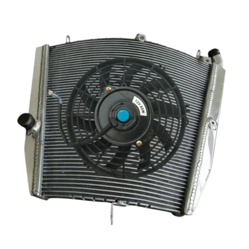 Radiateur CBR1000RR 2006-2007 aluminium résout fuites et surchauffe avec son ventilateur SC57