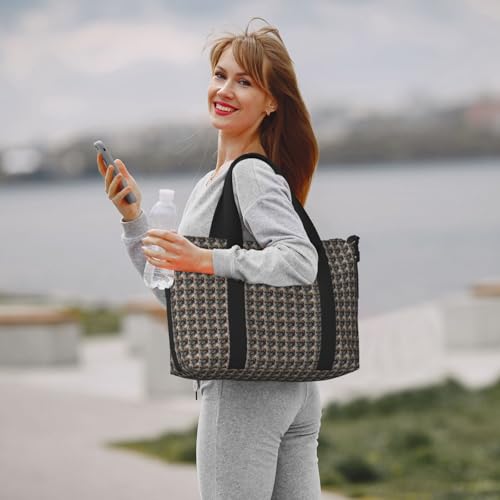 Sac de voyage imprimé Père Noël mixte bagage cabine polyvalent - 6