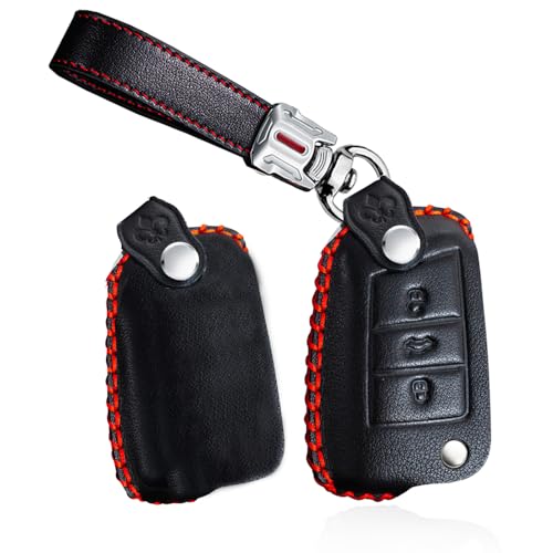 Coque de clé pliable Volkswagen usée ? Protégez votre plip avec cet étui en cuir Bora