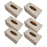 Boîtes à mouchoirs vides : format compact, le porte-mouchoirs est très facile à ouvrir et à remplir, pratique et fonctionnel, organisateur de comptoir de salle de bain