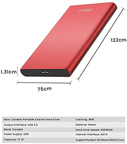 KONGWU Disco rígido externo SATA SSD USB 3.0 SSD 1TB 2TB Unidade de estado sólido Tipo C Stick Pen D