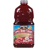 Langers 100% Juice with Vitamin C, Apple Berry Cherry, 64 Fl Oz (Pack of 8)