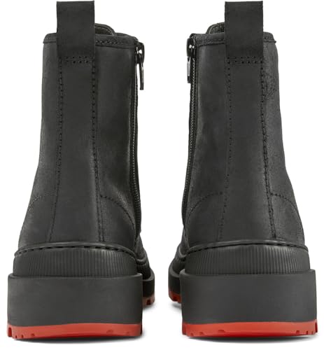 Camper Brutus Trek K400671, Stivaletto Stringato Donna, Nero 003, 40 Eu - 2