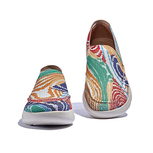 Image of UIN Womens Loafers Casual Travel Barefoot Shoes Lightweight Comfort Slip On Sneakers Mojacar
