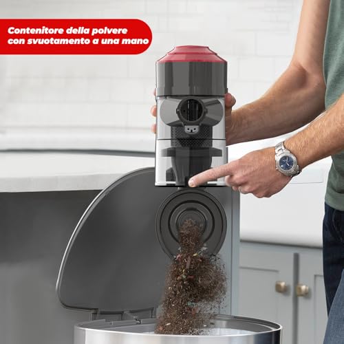 Akitas V10A Aspirapolvere Senza Fili 450W Con Spazzola Anti-Grovigli Per Capelli E Tappeti Motore Digitale Bldc 3 Velocità 50 Min Di Autonomia Scopa Verticale E Portatile Con Batteria Al Litio - 8