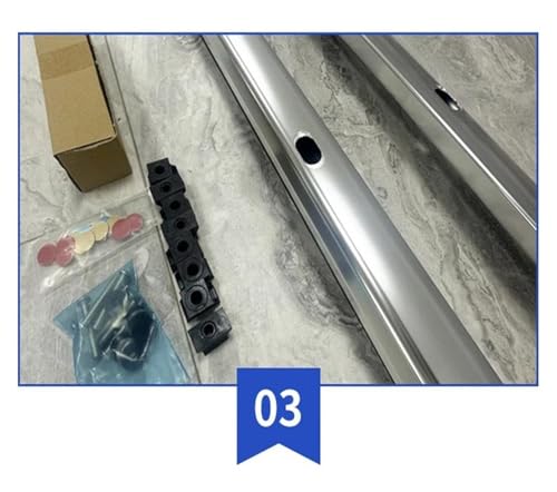 Barras techo coche Toyota Land Cruiser LC300 accesorio riel aluminio portaequipajes 4