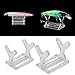 ZEPFJHE Fishing Lure Display Stands Decorative Baits Showing Stand Shelf Holder Rack for Fishing Store