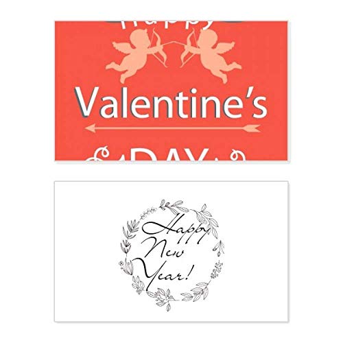Carte commémorative Happy Valentine's Day Angels Love célébrez votre histoire avec tendresse