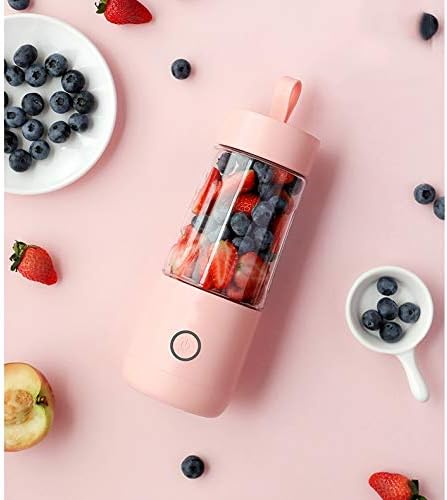 Portable Juicer Electric Rechargeable Smoothie Blender Machine Mixer Mini Juice Maker Fast Food Processor Mobile(E)