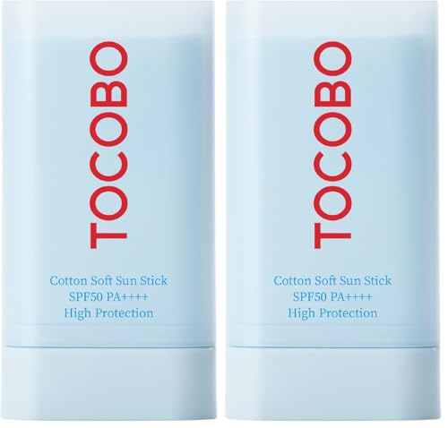 Image of TOCOBO Cotton Soft Sun Stick SPF50+ PA++++ (3.5 g) (Pack of 2)