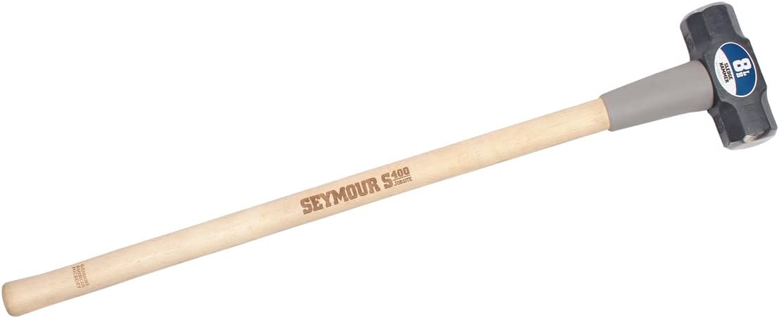Seymour 41860 8 lb Sledge Hammer - Genuine American Hickory 36" Handle