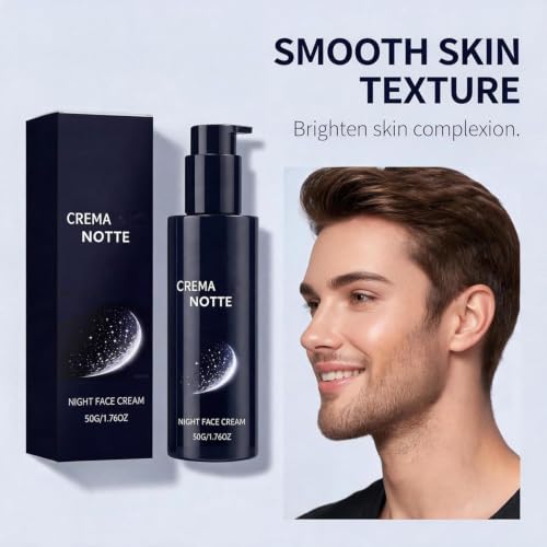 Crema facial de noche para hombres ideal para viajes y oficina 2