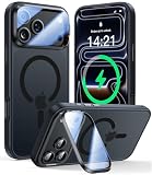 VOFATA for iPhone 18 Pro Case/iPhone 17 Pro Case with Camera Cover Stand [Fit for MagSafe][10FT...