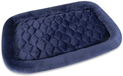 JPSSYXLCC ペットベッドはペットマット 犬と猫のケアマットで洗うことができ ペットマットを掃除するのは簡単です-L_ネイビー