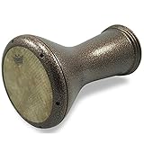 New ! Sombaty Darbuka Drum Gawharet El Fan Metal Doumbek GEF Sombaty (Copper + Remo Fish Skin Head)