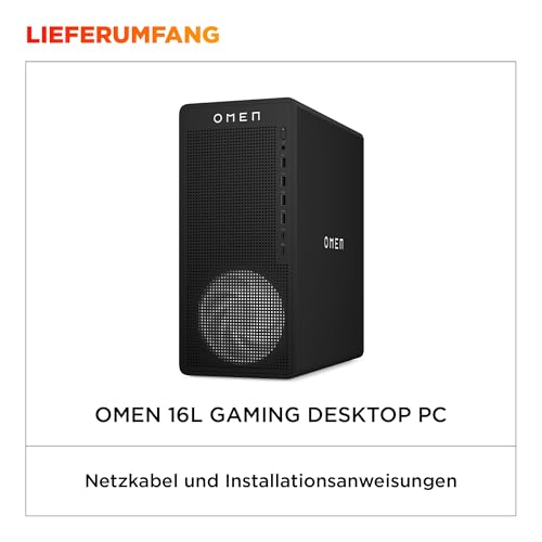Omen 16L Gaming Desktop PC TG03-0154ng PC, AMD Ryzen? 5, 16 GB, DDR5-SDRAM, FreeDOS - PC Desktop - Immagine 3