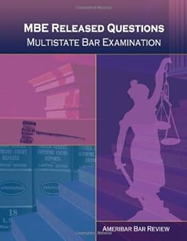 Paperback MBE Released Questions, Multistate Bar Examination Book