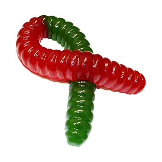 The Gummy Bear Guy | World's Largest Gummy Worm - (Cherry/Green Apple)