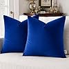 Velvet Pillow Covers 18×18 Set...