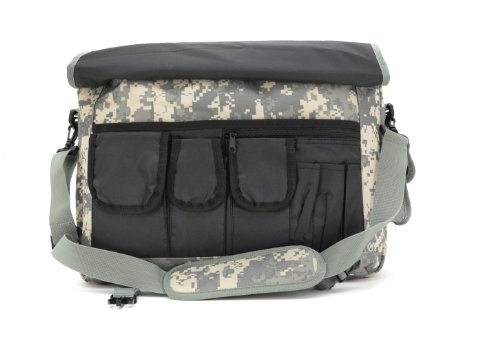 Official Us Army Messenger Bag - Digital Camouflage Camo #TOP2