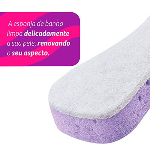 Esponja para Banho, Condor, Verde/Roxo/Azul, Pequeno