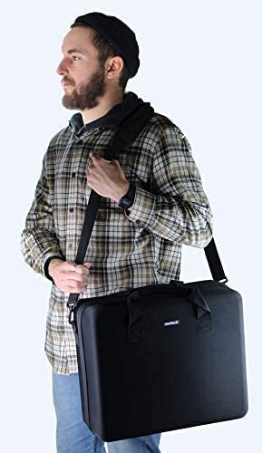 Navitech Black Rugged Hard Case Compatible with The Sony Playstation VR PSVR Headset and Accessories Case - Image 5