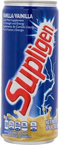 Supligen Vanilla Liquid Meal Supplement, 9.87 oz (Pack of 12) – Nutritional Shake with Protein & Vitamins – Ready-to-Drink Meal for Energy, Strength & Recovery