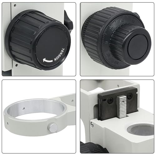 Bras de support de microscope 76mm réglage fin et grossier pour Type 1 32mm - 5