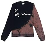  Signature Sweat Bleached Crew Black Größe: M Farbe: Black