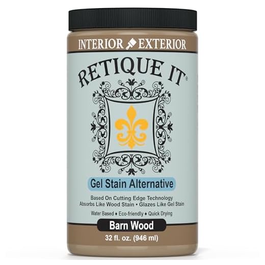 Retique It Water-Based Gel Stains - Barn Wood
