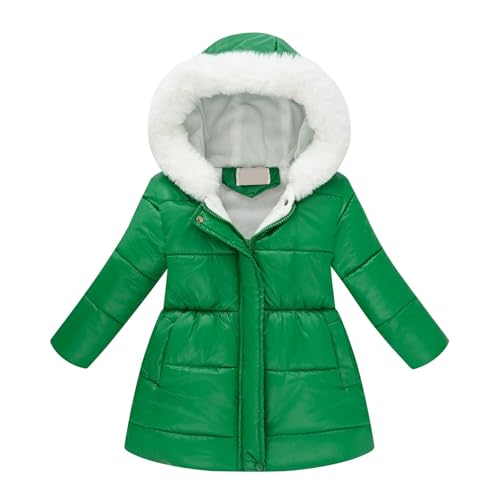 Image of Teen Kids Leather Puffer Jackets Winter Waterproof Fleece Lined Down Coats Boys Girls Padded Warm Quilted Outwear